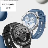 适用华为GT5手表gt4表带watch4男女按压式 GT2运动gt3pro按键款 46m