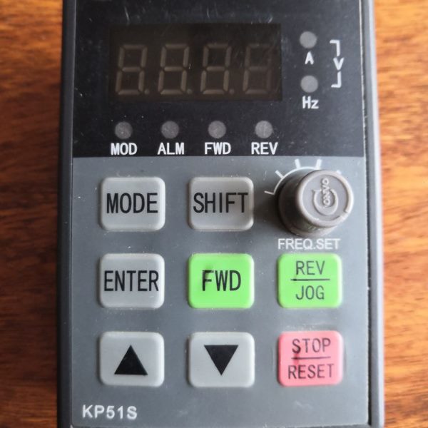 康沃变频器面板 CVF-G5 P5变频器操作面板 KP51S显示控制调速键盘