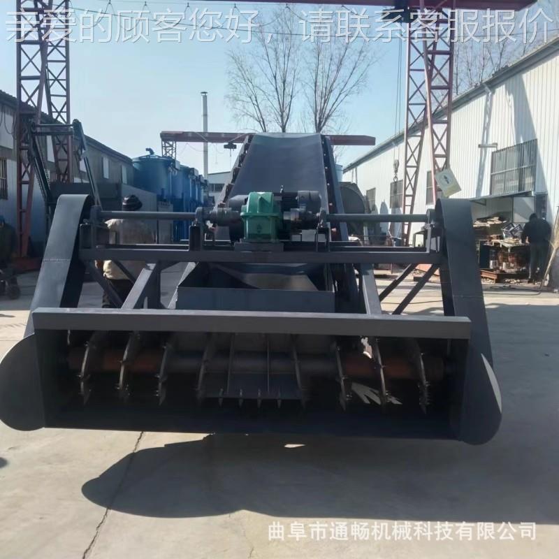 旋耕犁式螺旋料机 散带堆料料装取车机 沙子库房装扒车PD-800皮扒