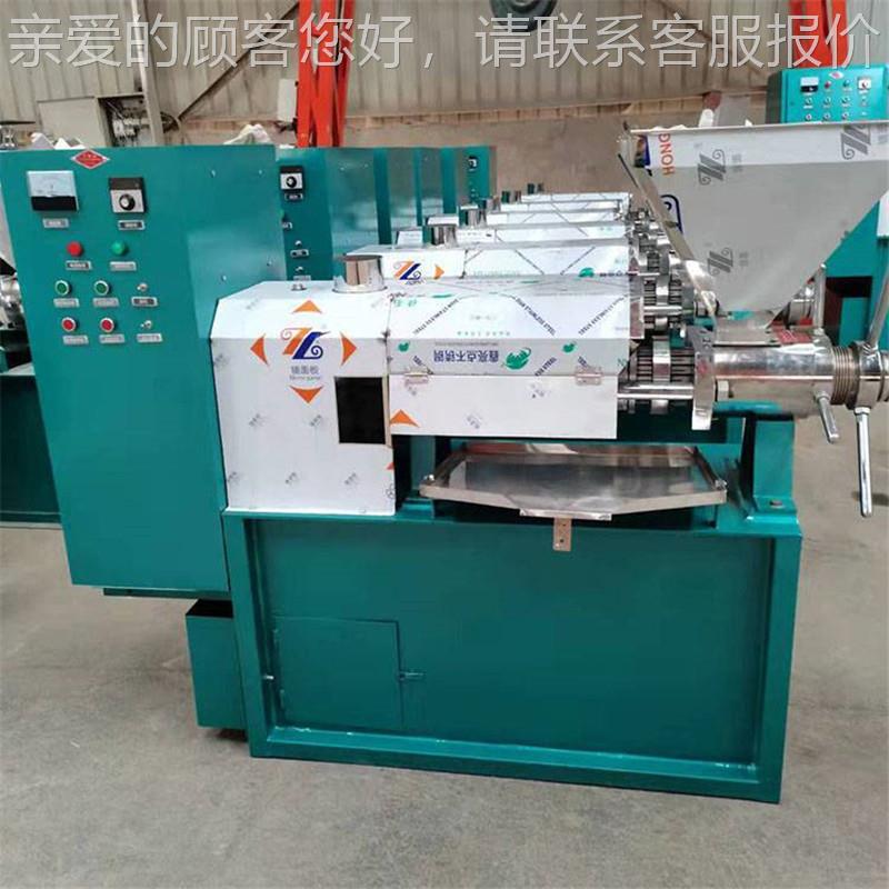 不锈钢油菜籽葵花籽榨油机威螺旋夏夷压榨机大果橄豆榄150冷榨机