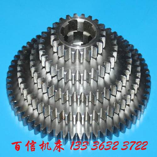 青海机床厂Y631k花键轴铣床挂轮齿轮配件青海Y631K花键铣挂轮配件