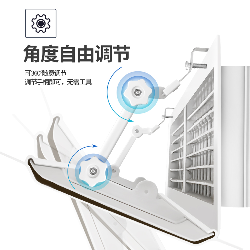 中央空调挡风f板防直吹出风口挡板防风管机冷气导风罩暖气遮风通