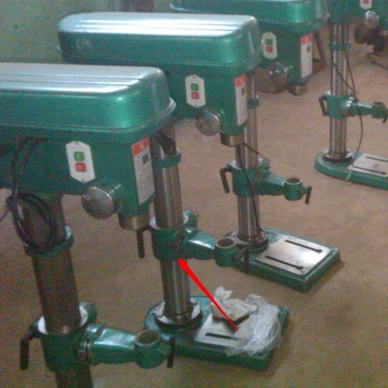 直销鲁南台钻配件LT13精密主轴花键轴电机轮台式钻床源头厂家