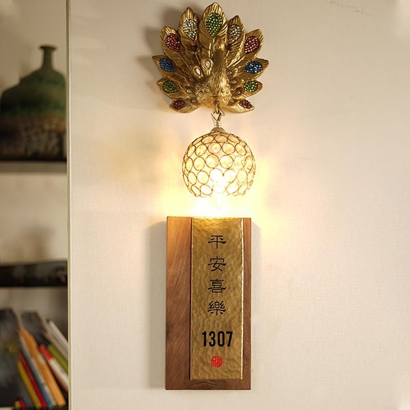 喜舍回家仪式感高级入户别墅轻奢创意门牌装饰号码牌家用铜门牌