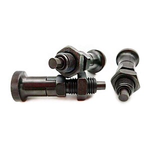 旋钮柱塞M5M6M8M10M12M16L SXYKF 304平头自锁型分度定位销 SXYAF