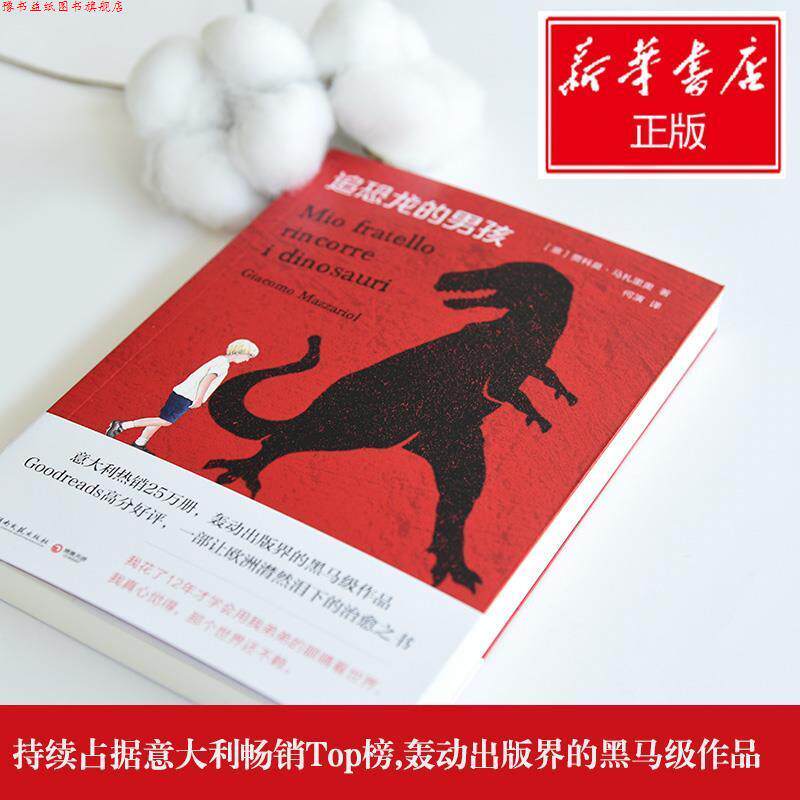 【正版书】 追恐龙的男孩 贾科莫·马扎里奥,博集天卷出品 湖南文艺出版社