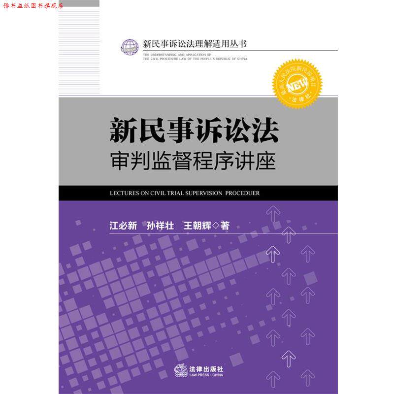 【正版书】 新民事诉讼法审判监督程序讲座 江必新,孙祥壮,王朝辉 著 法律出版社