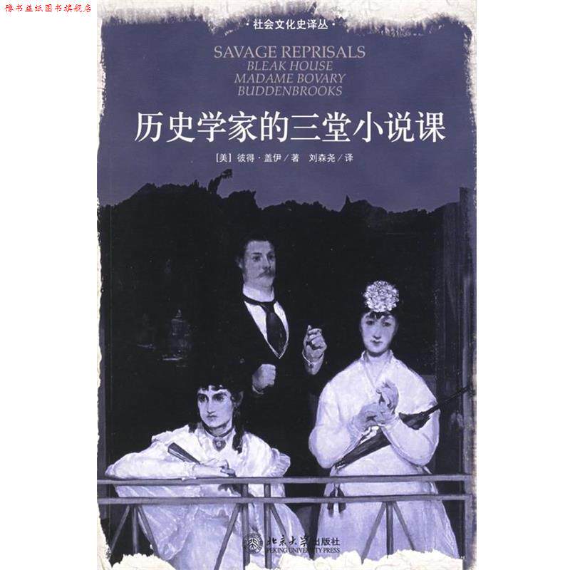 【正版书】 历史学家的三堂小说课 (美)盖伊 著,刘森尧 译 北京大学出版社