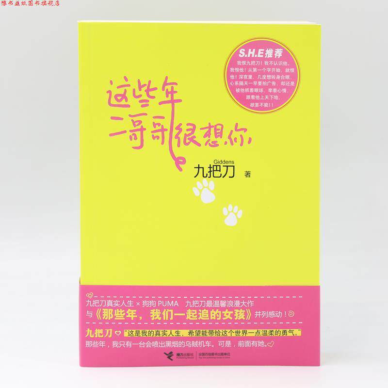 【正版书】 这些年二哥哥很想你 九把刀 著 接力出版社