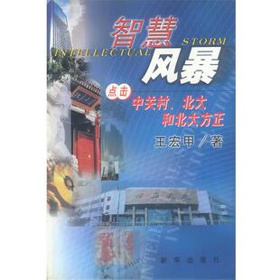 【正版书】 智慧风暴:点击中关村、北大和北大方正 王宏甲 著 新华出版社