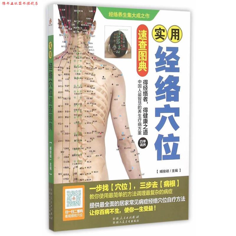 【正版书】 实用经络穴位速查图典 臧俊岐 主编 中国轻工业出版社