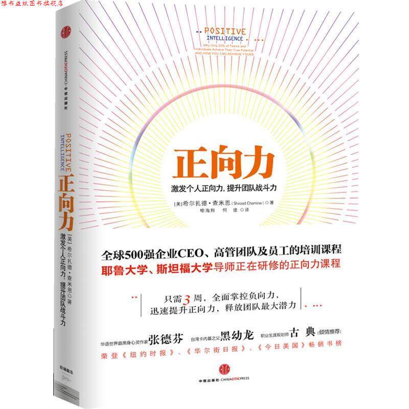 【正版书】 正向力激发个人正向力 提升团队战斗力 [美] 希尔扎德•查米恩 (Shirzad Chamine ) 著 中信出版社