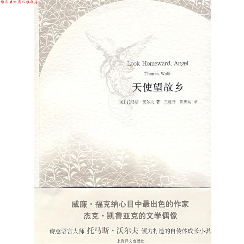 【正版书】 天使望故乡 (美)沃尔夫 著,王建开,陈庆勋 译 上海译文出版社