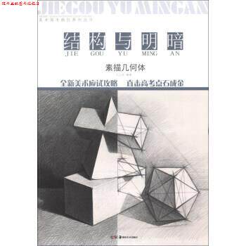 【正版书】 美术高考疯狂系列丛书 结构与明暗:素描几何体 王江苏 湖南美术出版社