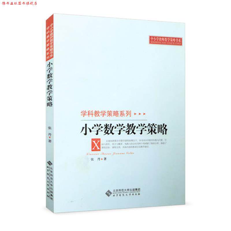【正版书】 小学数学教学策略 张丹 著 北京师范大学出版社