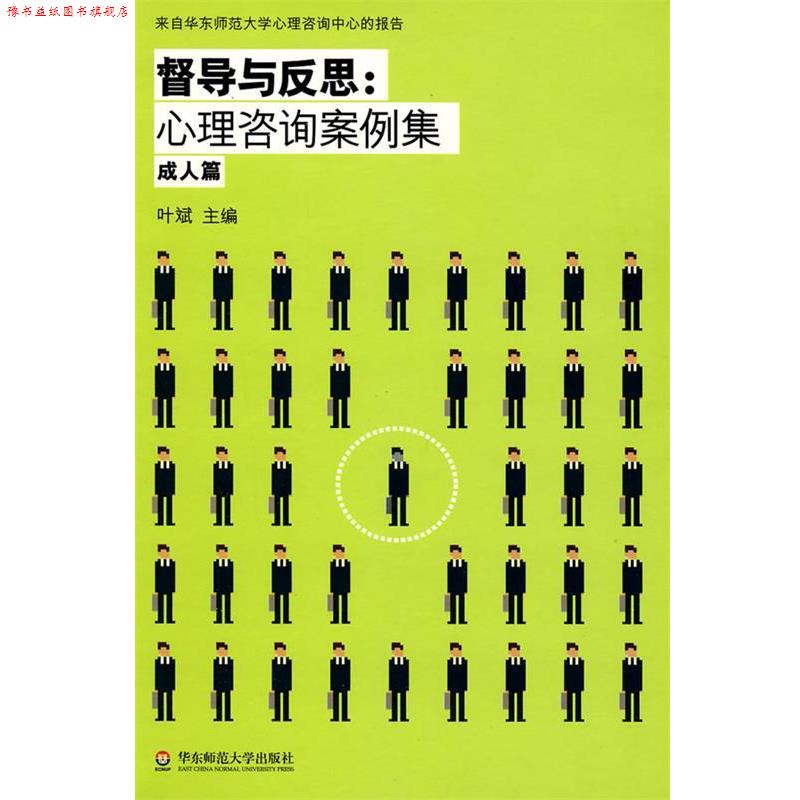 【正版书】 督导与反思:心理咨询案例集 叶斌 主编 华东师范大学出版社