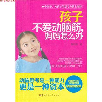 【正版书】 孩子不爱动脑筋,妈妈怎么办 鲁鹏程 华中师范大学出版社