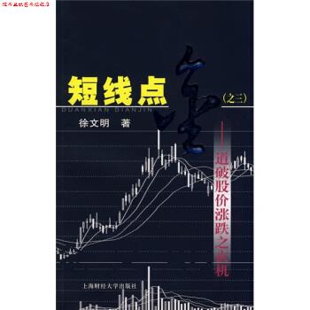 【正版书】 短线点金3:道破股价涨跌之玄机 徐文明 著 上海财经大学出版社