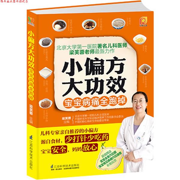 【正版书】 小偏方大功效宝宝病痛全跑掉 梁芙蓉主编 江苏科学技术出版社
