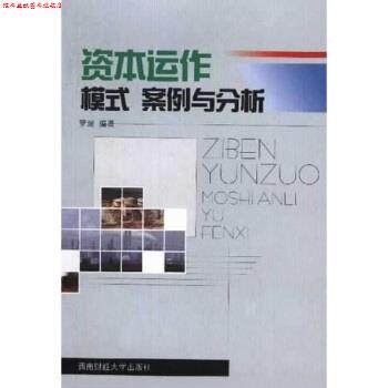 【正版书】 资本运作:模式案例与分析 罗珉 著 西南财经大学出版社