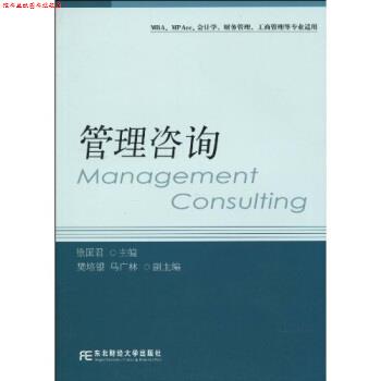 【正版书】 管理咨询 徐国君 著 东北财经大学出版社