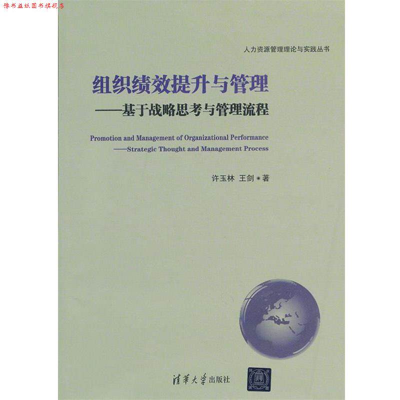 【正版书】 组织绩效提升与管理-基于战略思考与管理流程 许玉林,王剑　著 清华大学出版社