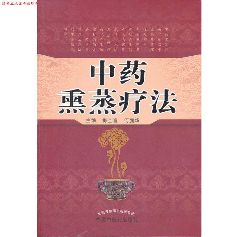 【正版书】 中药熏蒸疗法 梅全喜,何庭华 主编 中国中医药出版社