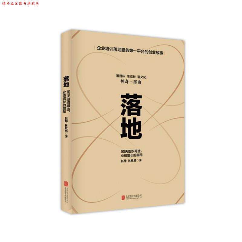 【正版书】 落地—90天组织再造、业绩增长的奥秘 林欣然,钰坤　著 北京联合出版公司