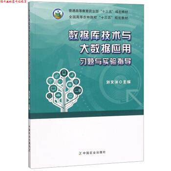 【正版书】 数据库技术与大数据应用习题与实验指导 刘文洋 编 中国农业出版社
