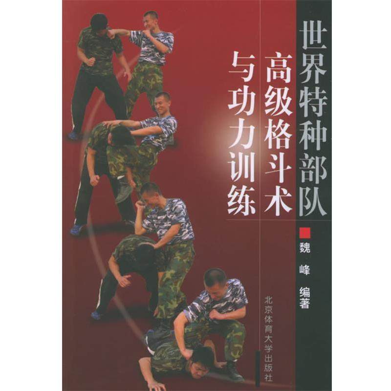 【正版书】 世界特种部队格斗术与功力训练 魏峰 编著 北京体育大学出版社