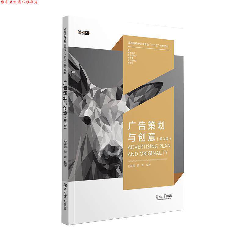 【正版书】 广告策划与创意 孙丰国,黎青 著 湖南大学出版社