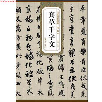 【正版书】 历代碑帖精粹·隋 智永真草千字文 杜浩 主编 安徽美术出版社