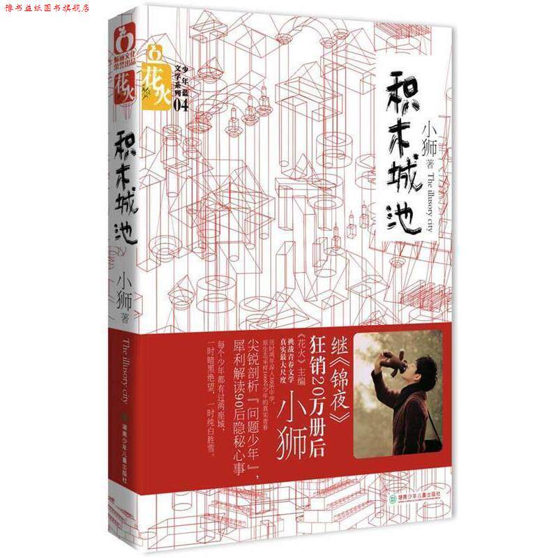 【正版书】 积木城池 小狮 著 湖南少儿出版社