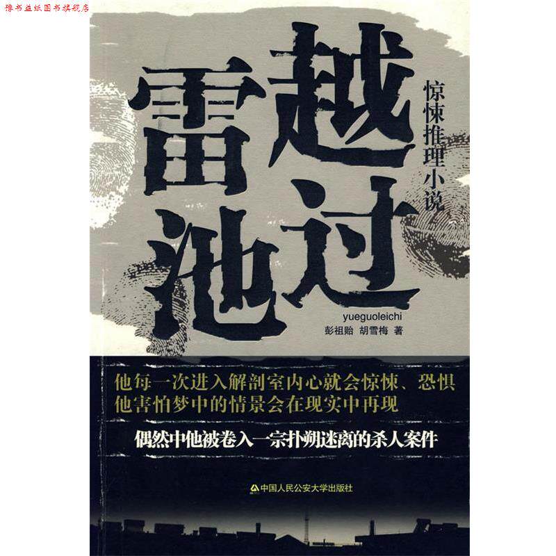 【正版书】 越过雷池中国当代侦探小说 彭祖贻,胡雷梅 中国人民大学出版社