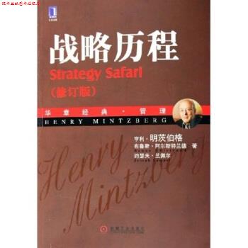 【正版书】 战略历程 [加拿大] 亨利·明茨伯格 等 著,魏江 译 机械工业出版社