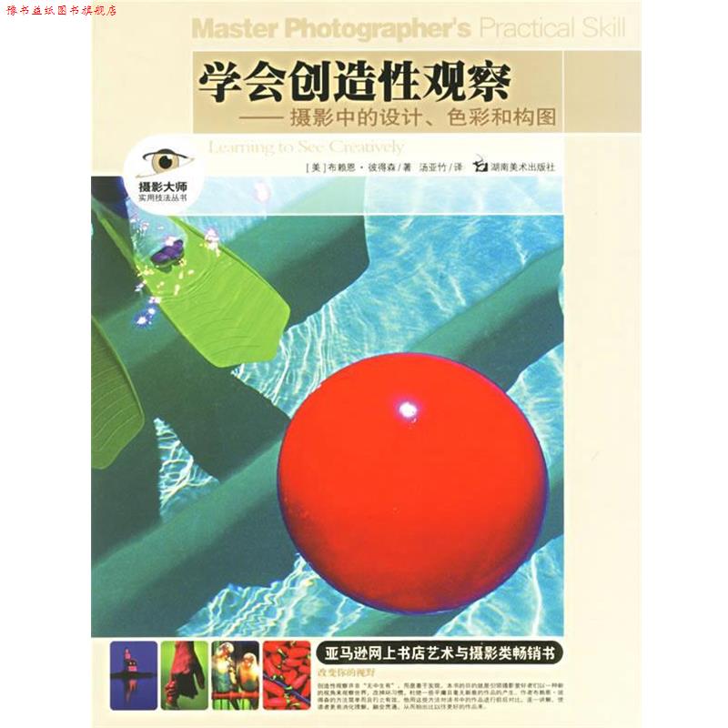 【正版书】 学会创造性观察:摄影中的设计色彩和构图 (美)彼得森,汤亚竹 译 湖南美术出版社