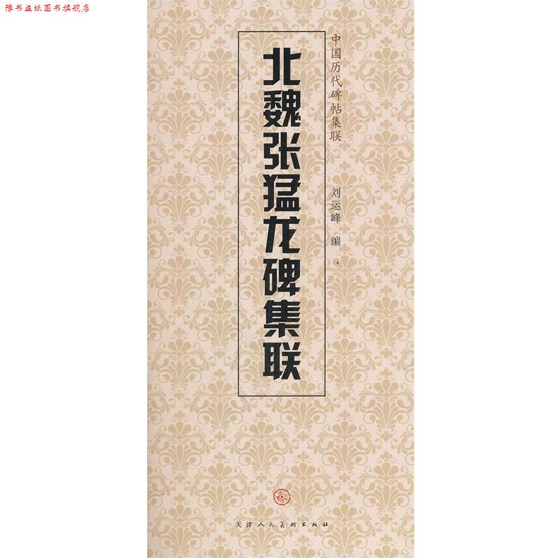 【正版书】 北魏张猛龙碑集联 天津人民美术出版社, 编 天津人民美术出版社