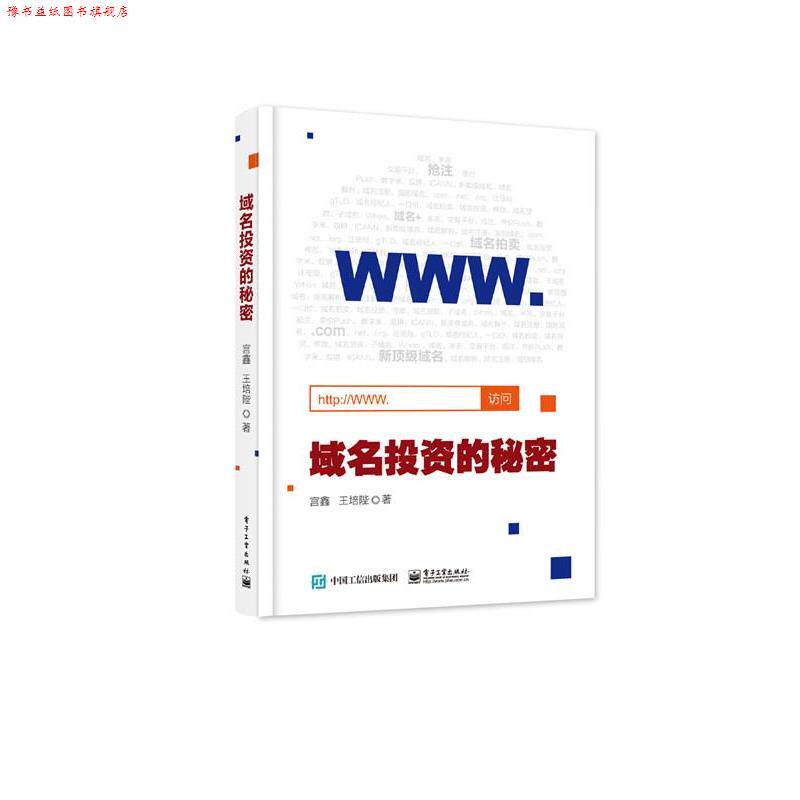 【正版书】 域名投资的秘密 宫鑫 著 电子工业出版社