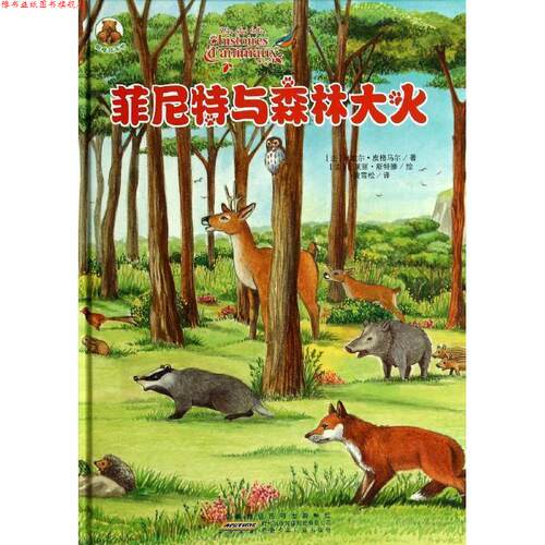 【正版书】 困难我不怕o菲尼特与森林大火 (法)皮格马尔　著,(法)斯特腾　绘,唐雪松　译 安徽少年儿童出版社
