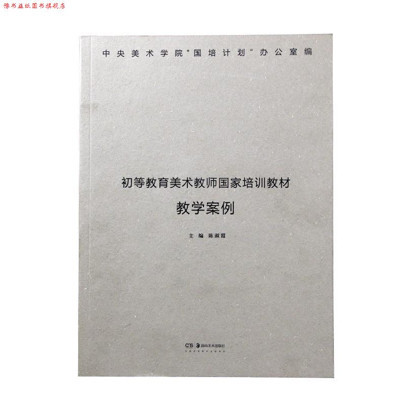 【正版书】 初等教育美术教师国家培训教材教学案例 陈淑霞 湖南美术出版社