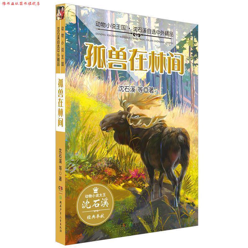 【正版书】 动物小说王国·沈石溪自选中外精品·孤兽在林间 沈石溪 湖南少年儿童出版社
