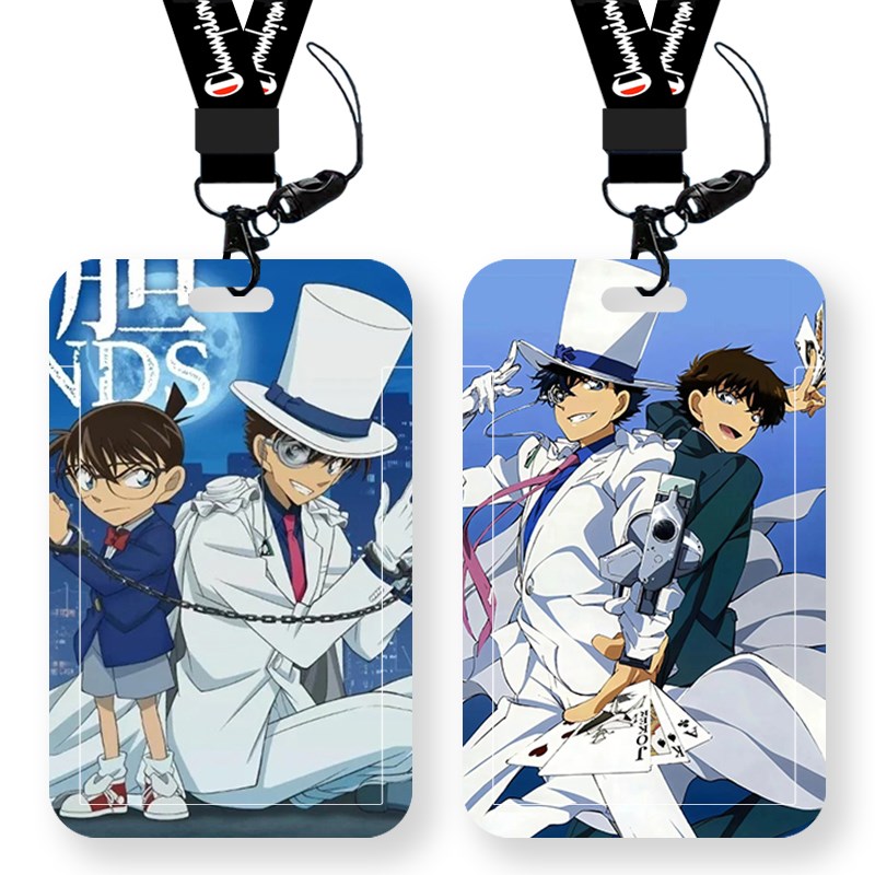 学生校园卡公g交地铁卡工作证校卡饭卡开学用品带挂绳怪盗基德卡