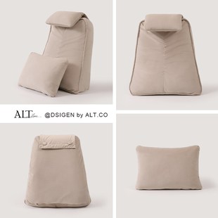 大靠背软包床头靠垫护腰榻榻米床上靠背神器沙发玩手机靠枕可拆洗