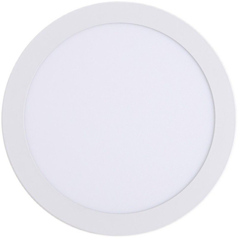 免开孔LED超薄明装筒灯面板方灯过道走廊阳台卧室厨卫圆形吸顶灯,家装灯饰光源,嵌入式筒灯,淘宝优惠券,粉丝福利购,淘宝优惠卷