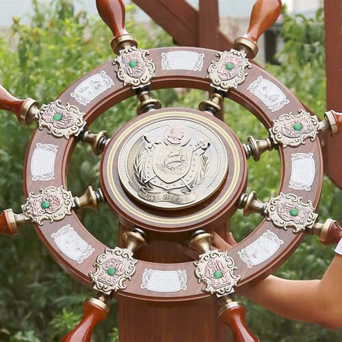 领航舵摆件落地办公室装饰品酒店乔迁庆典公司店铺送礼物开业礼品