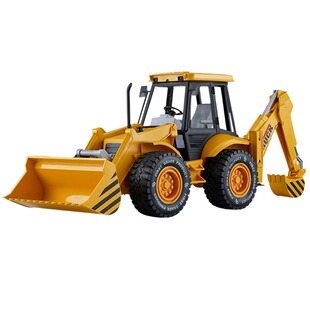 超大号堆高机玩具怪手男孩推土机儿童工程车压路机会跑小玩具挖土