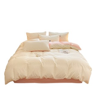 简约纯色全棉被套单件100纯棉被罩单人150x180x200x230cm宿舍床单