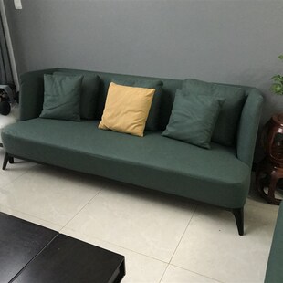 沙发套定做定制全包紧包罩布艺皮实木海绵坐垫防滑麻北京上门测量