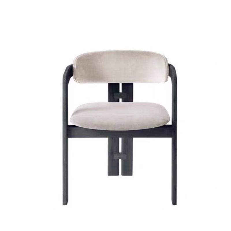 新中式售楼处部洽谈桌椅组合 酒店餐厅餐椅会所接待椅子家具定制