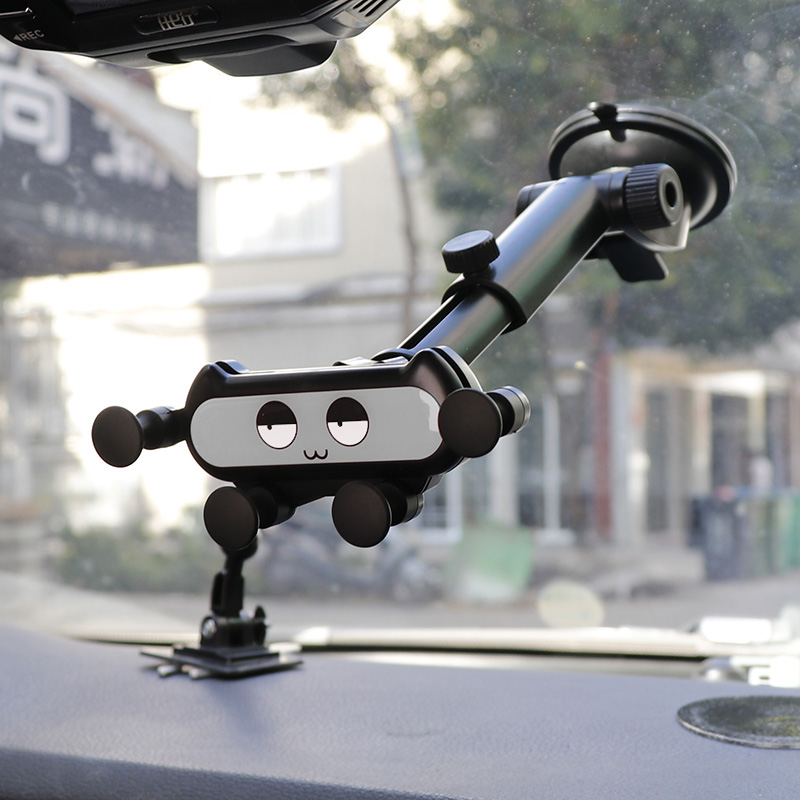 仪表台黏贴式车载手机架支架车上支撑导航万能通用重力汽车用支驾